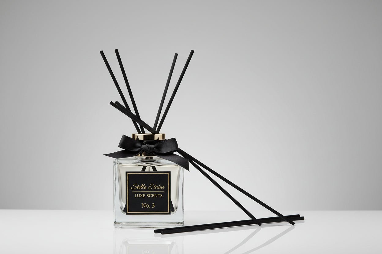 4 oz Octagon Reed Diffuser - Stella Elaine Luxe® - Citrus