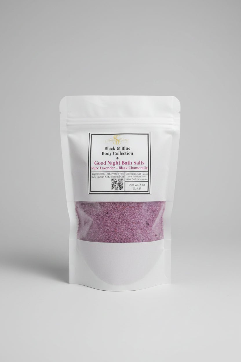 Good Night Bath Salts – 8 oz Kraft Pouch - Stella Elaine Luxe® -
