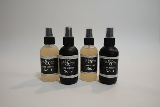 4 oz Clear or Black Glass Room / Linen Spray