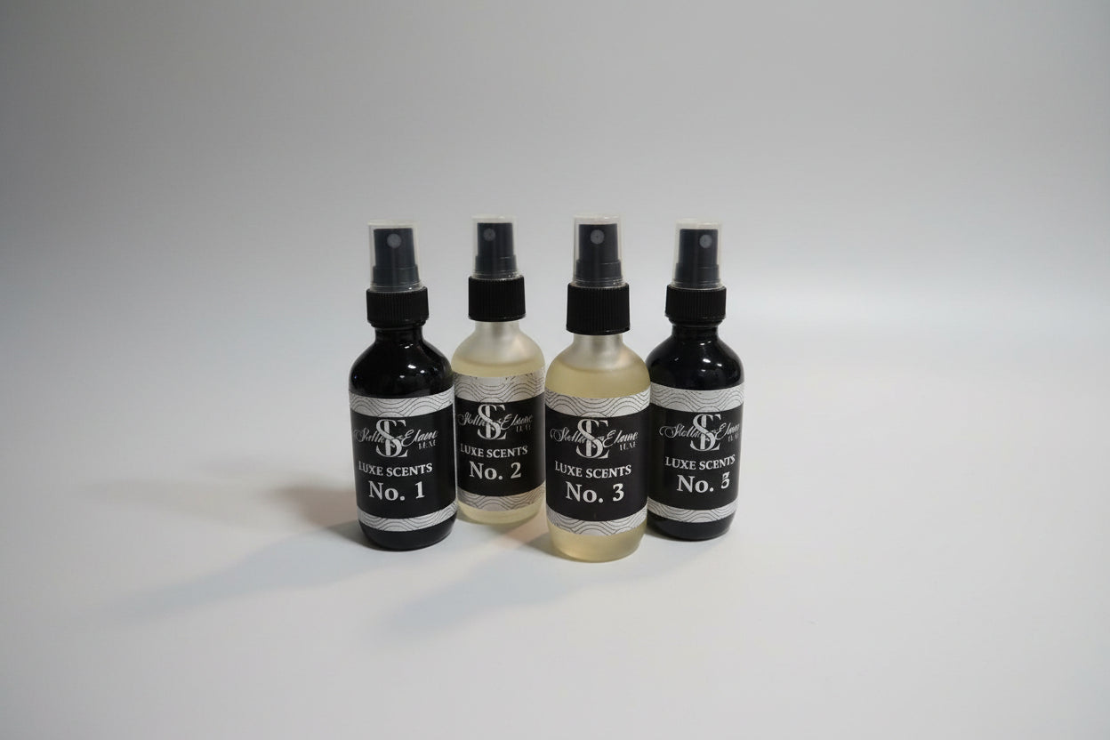 2 oz Frosted or Black Glass Room / Linen Spray