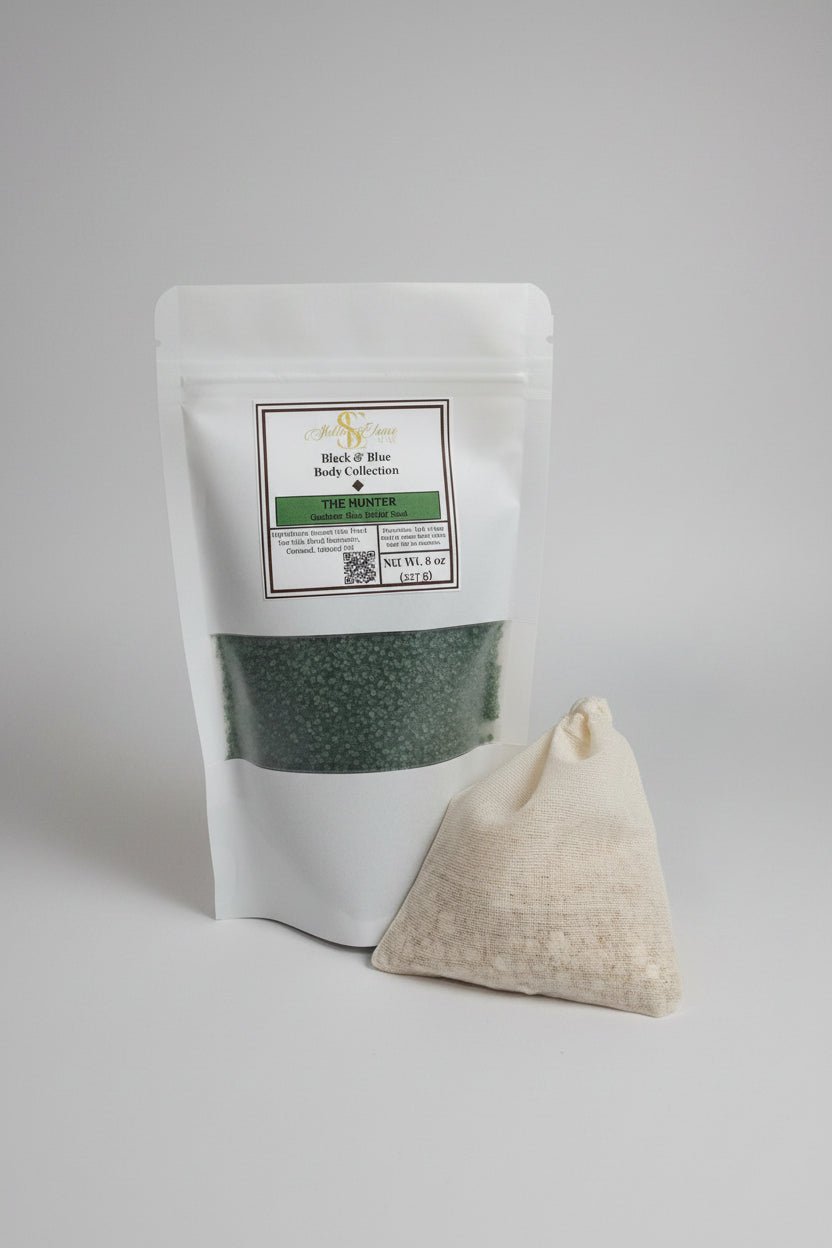 The Hunter Bath Salts – 8 oz Kraft Pouch - Stella Elaine Luxe® - 